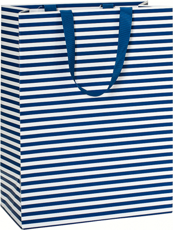 detail Dárková taška 25x13x33cm, Námořnická, modrá