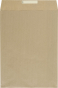 náhled Dárkový sáček papírový 32x6x43+6cm kraftový hnědý