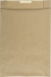 náhled Dárkový sáček papírový 36x10x49+6 cm kraftový hnědý bez potisku