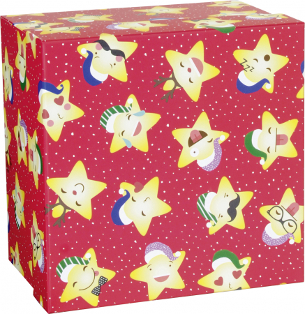 detail Set dárkových krabic, Hvězda s čepičkou, 5ks