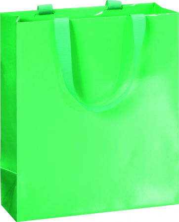 detail Dárková taška 18x8x21cm, Svěží zelená