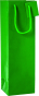 náhled Dárková taška 11x10,5x36cm, Uni zelená lesklá