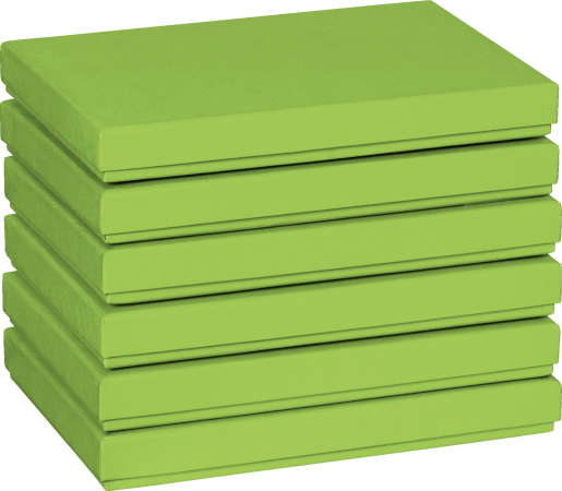 detail Dárková krabička 17x22.5x3 A5 One Colour světle zelená FSC