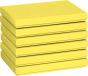 náhled Dárková krabička 17x22.5x3 A5 One Colour žlutá FSC