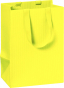 náhled Dárková taška 10x8x14 cm, One Colour žlutá FSC