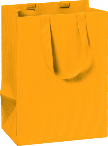 Dárková MINI taštička 10x8x14cm A6+, One Colour, oranžová