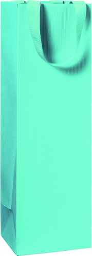 Dárková taška 11x10,5x36cm, One Colour, světlá modrá