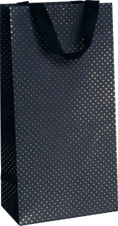 detail Dárková taška 18x10.5x36 cm Astor černá FSC