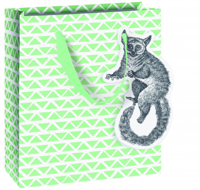Dárková taška 18x8x21cm, Lemur