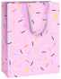 náhled Dárková taška 25x13x33cm, Lulu růžová