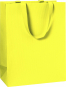 náhled Dárková taška 25x13x33cm A4+, One Colour žlutá