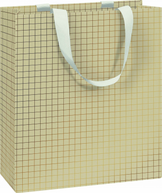 Dárková taška 18x8x21cm, Geometrický vzor