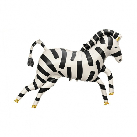 detail Fóliový balónek “Zebra”, 115x85 cm - PartyDeco