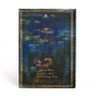 náhled Zápisník Paperblanks Monet Water Lilies A5, tvrdé desky s klopou, linka