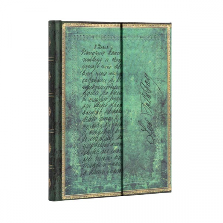 detail Zápisník Paperblanks Tolstoy, Letter of Peace B5, tvrdé desky s klopou, linka