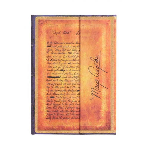 Zápisník Paperblanks Angelou A5, tvrdé desky s klopou, linka