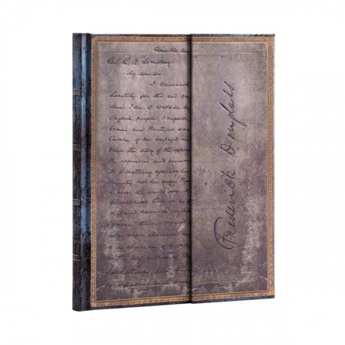 Zápisník Paperblanks Frederick Douglas B5, tvrdé desky s klopou, linka