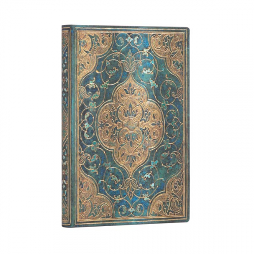 Zápisník Paperblanks Turquoise Chronicles A6, měkké desky, linky