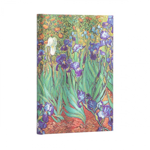 Zápisník Paperblanks Van Gogh´s Irises A5, tvrdé desky, čistý