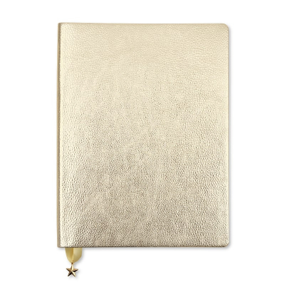 Designový zápisník 25,5x19,5cm, Zlatá záře