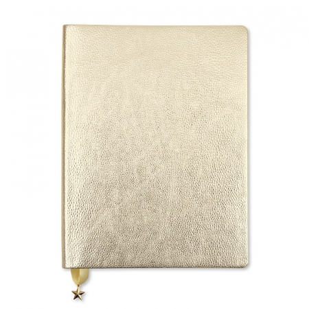 detail Designový zápisník 25,5x19,5cm, Zlatá záře
