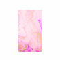 náhled Designový poznámkový blok 10x18cm, Růžový mramor
