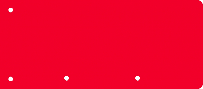 detail Oddělovače do šanonu, vertikální i horizontální, 40 ks, červené