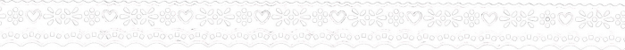 detail Papírová krajka 1,7cmx200 cm Vlny, bílá