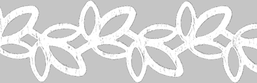 detail Papírová krajka 1.4x200 cm Listy bílá