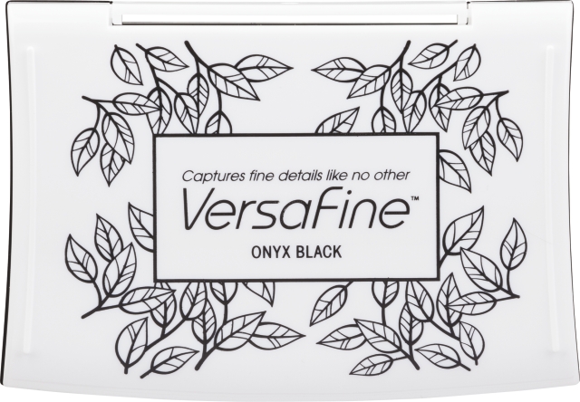 detail Razítkovací polštářek Versa onyx černá