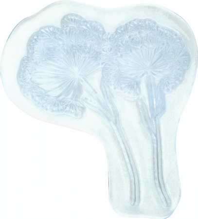 detail Transparentní gelové razítko 5x6cm, Květina