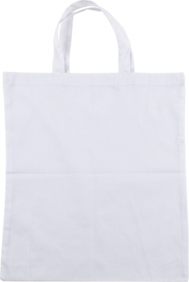 Bavlněná nákupní taška 38x42cm bílá