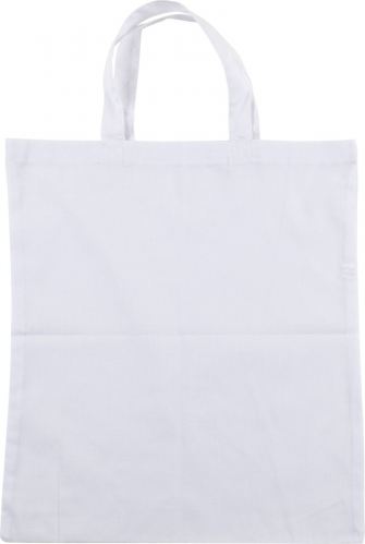 Bavlněná nákupní taška 38x42cm, bílá
