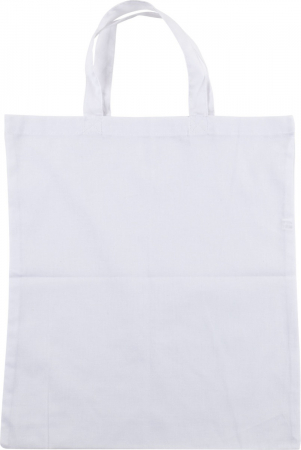 detail Bavlněná nákupní taška 38x42cm, bílá