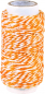 náhled Dekorační provázek 20m, Bakers Twine oranžový