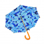 náhled Originální deštník s rukojetí, Pávi