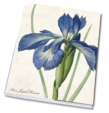Sešit A5: Květ Iris, linkovaný