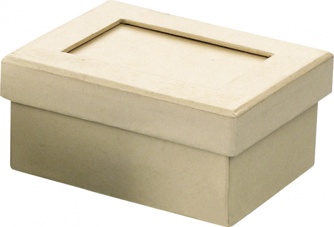 detail Kartonová krabička 11.3x8.5x5.4 cm hranatá