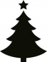 náhled Flexi raznice motiv cca 4 cm Vánoční strom