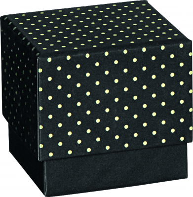 Dárková krabička 7,5x7,5x7,5cm, Puntíček