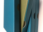 náhled Dárková krabička 16x14x1,5cm CD modrá/zelená