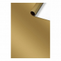 náhled Dárkový papír role 70cmx10m, Uni Plain, zlatá
