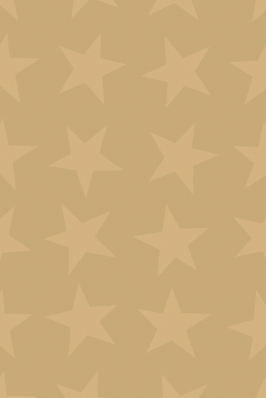 Dárkový papír role 70x150cm, Zářivá hvězda, zlatá