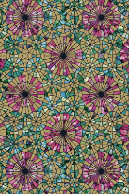 Dárkový papír role 70x150cm, Kaleidoskop