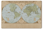 náhled Prostírání 29x43cm, Mapa světa