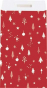 náhled Dárkový sáček 12x22+6 cm Olsen červený FSC