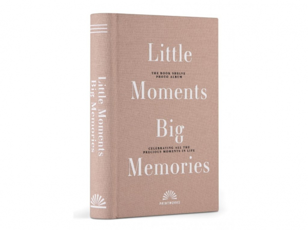 detail Fotoalbum Little Moments Big Memories - Printworks
