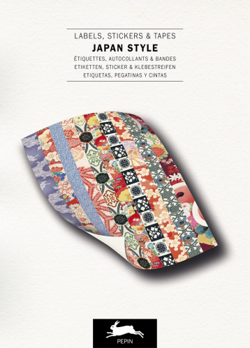 Kniha se štítky, samolepkami a páskami, Japan - The Pepin Press