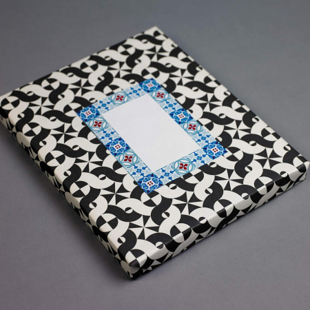 detail Kniha se štítky, samolepkami a páskami, European Tiles - The Pepin Press