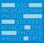 náhled Nálepky na fotky (500 ks) - Printworks